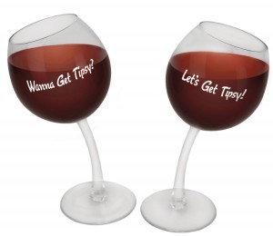 Tipsy Stem Wine Glass